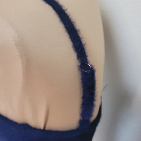 Savage Fenty Blue Fluff it Up Slip with Adjustable Straps - Picture 7 of 8